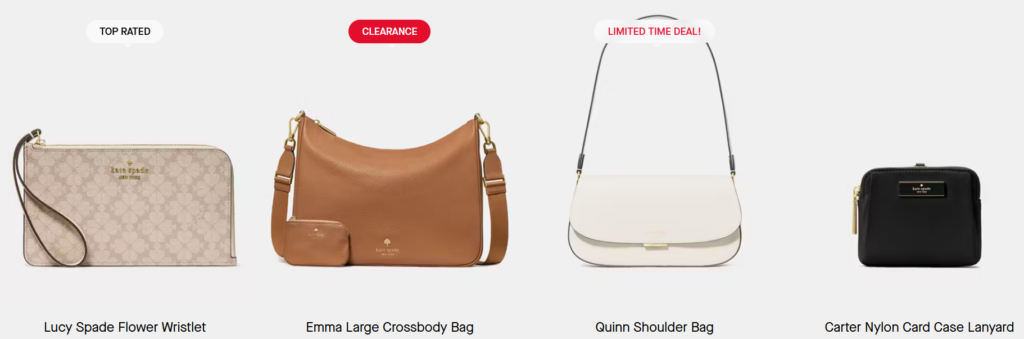 Kate Spade 25% Off purses