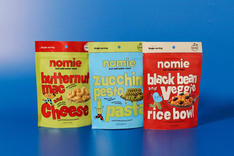 Nomie Trio Pack back-to-school meal and snack time