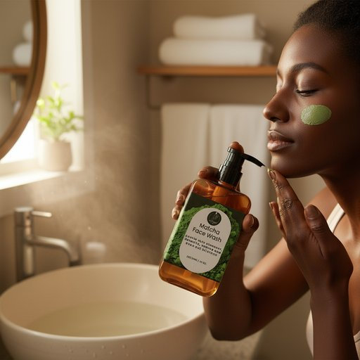 The Smel Gud Shop- Organic Matcha Face Wash