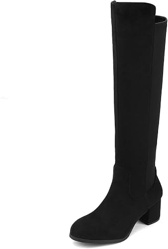 DREAM PAIRS Stretch Knee-High Boots