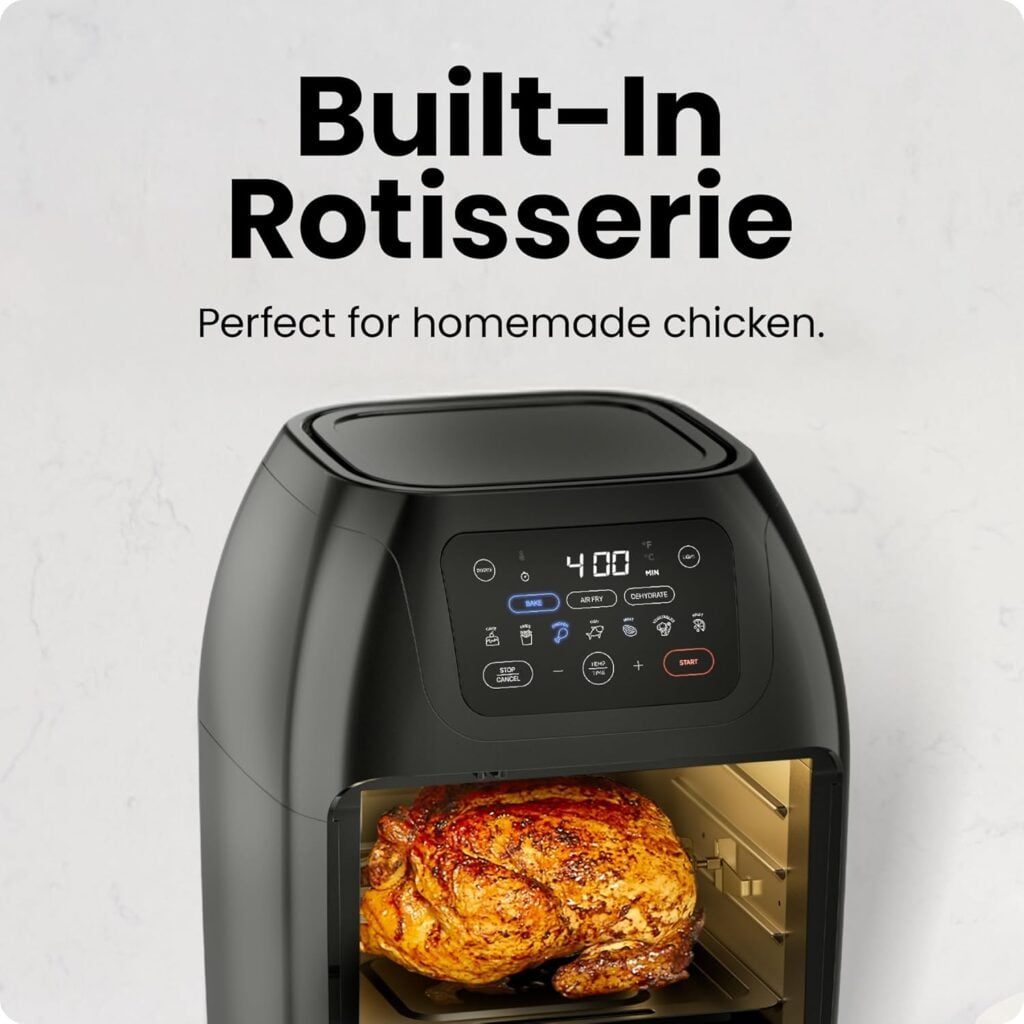 Chefman Air Fryer Deal rotisserie