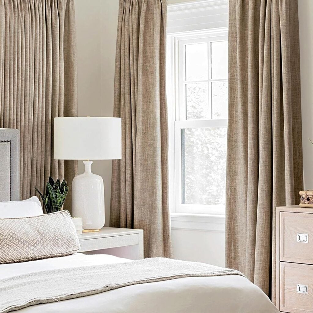MIULEE Blackout Curtains in home