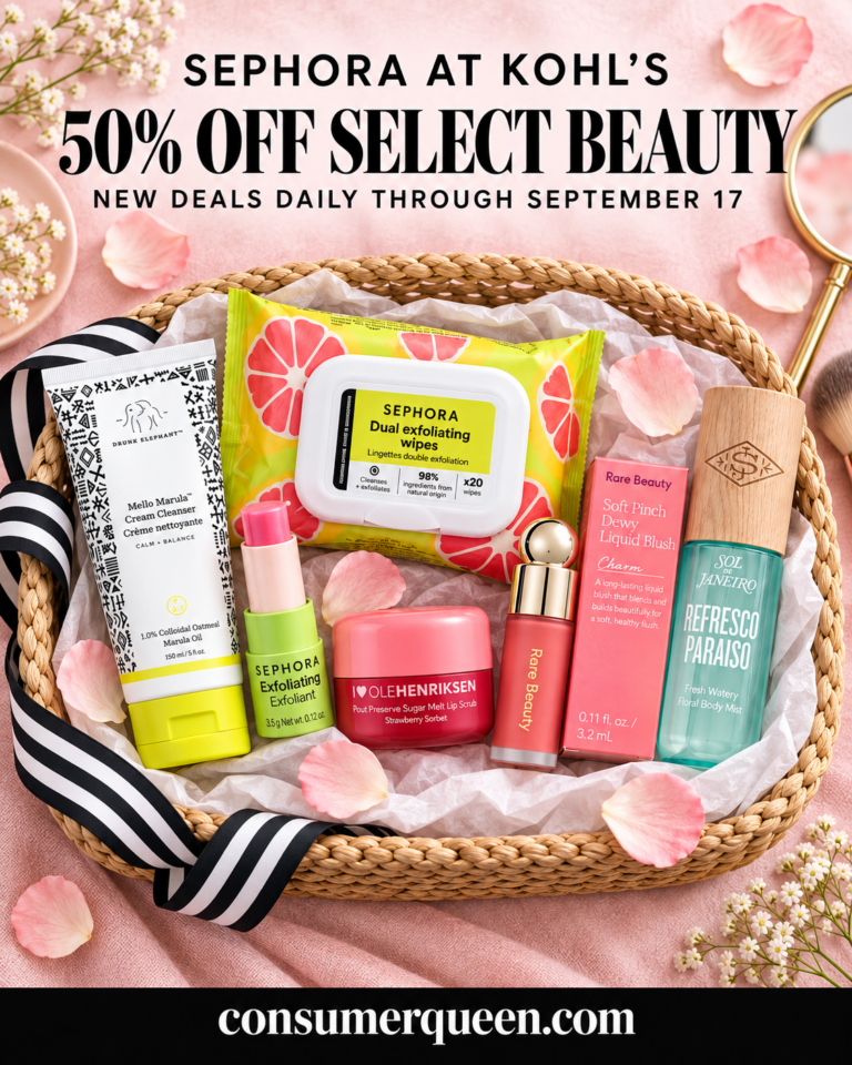Kohl's Sephora Beauty Sale