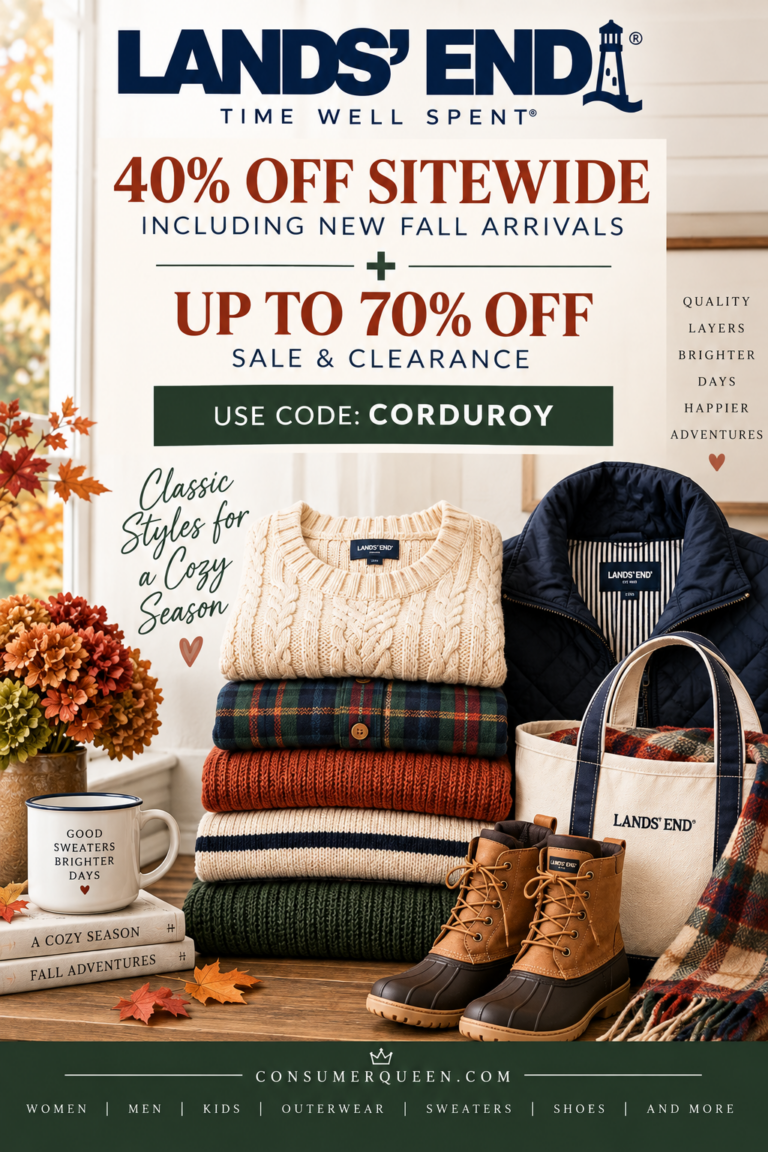 Lands’ End Sale: Save
