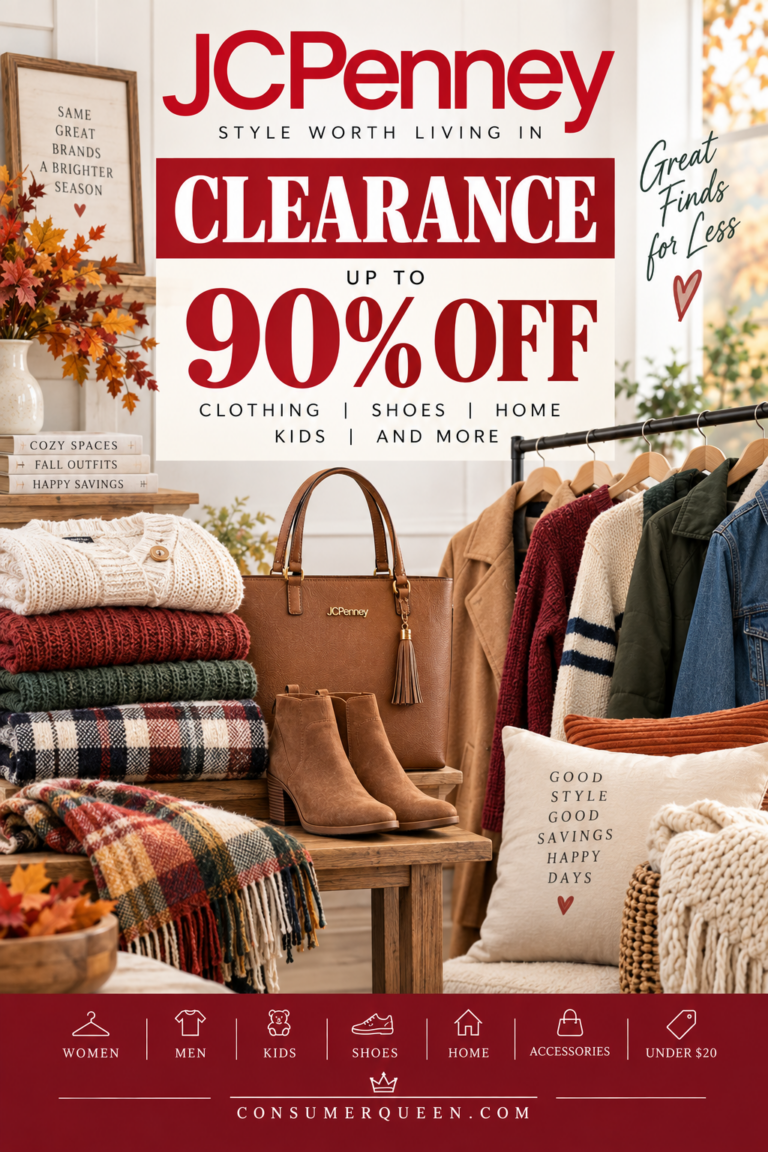 JCPenney Clearance Sale
