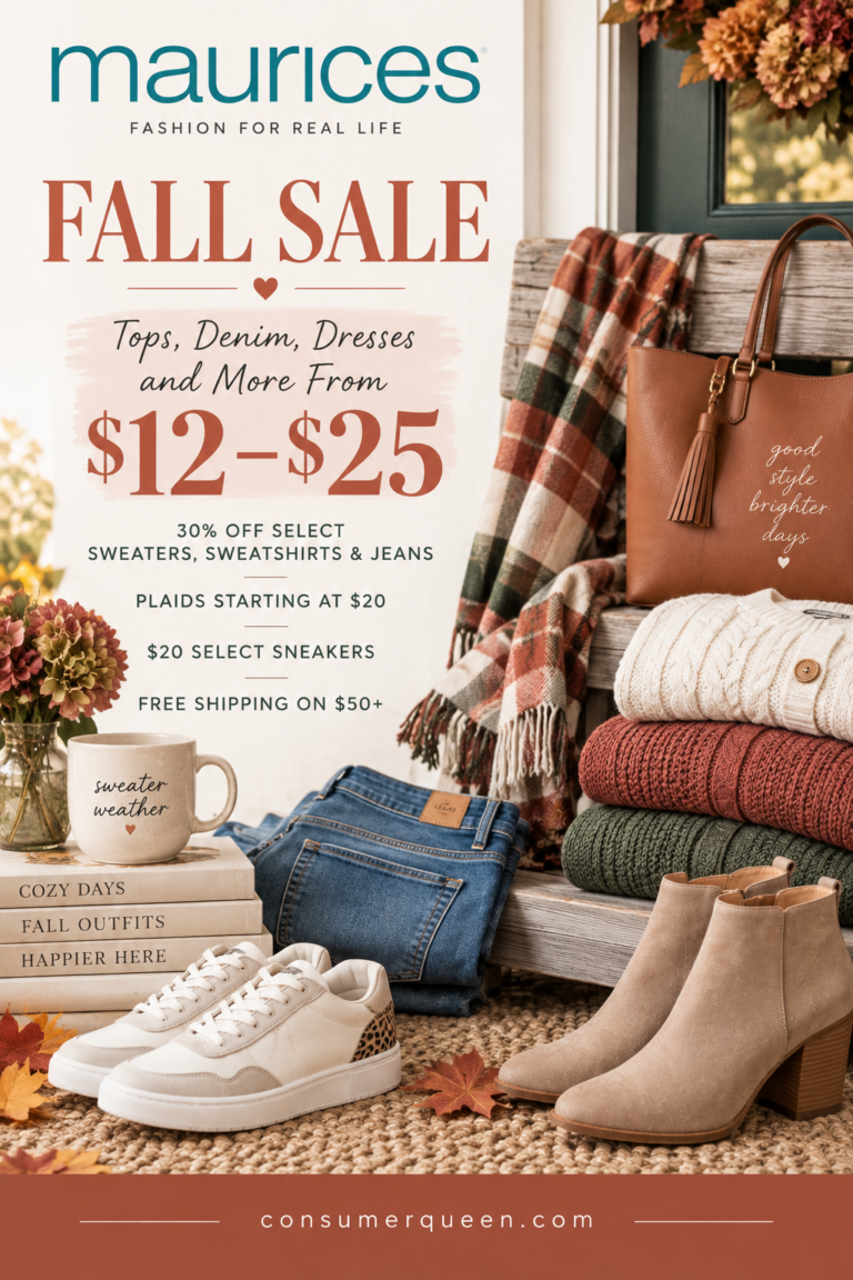 Maurices Fall Sale