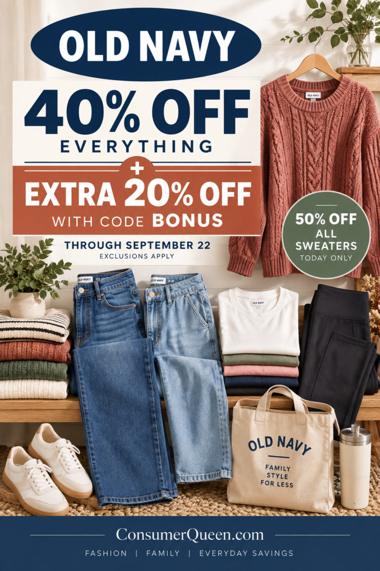 Old Navy Bonus Event