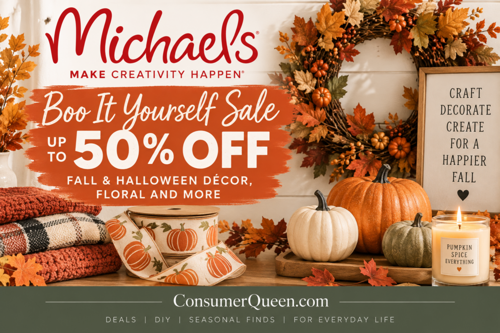 Michaels Fall Savings flyer