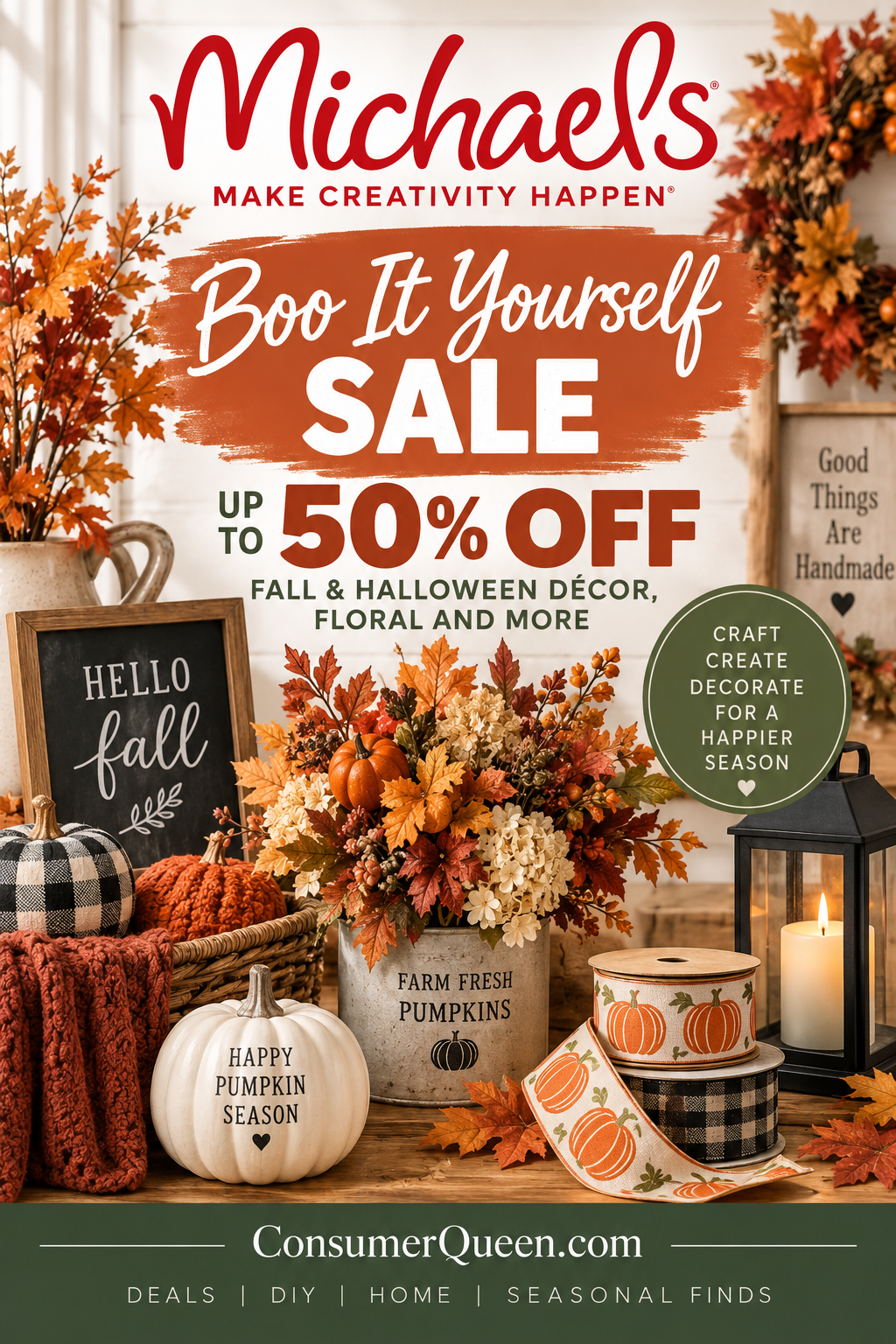 Michaels Fall Savings