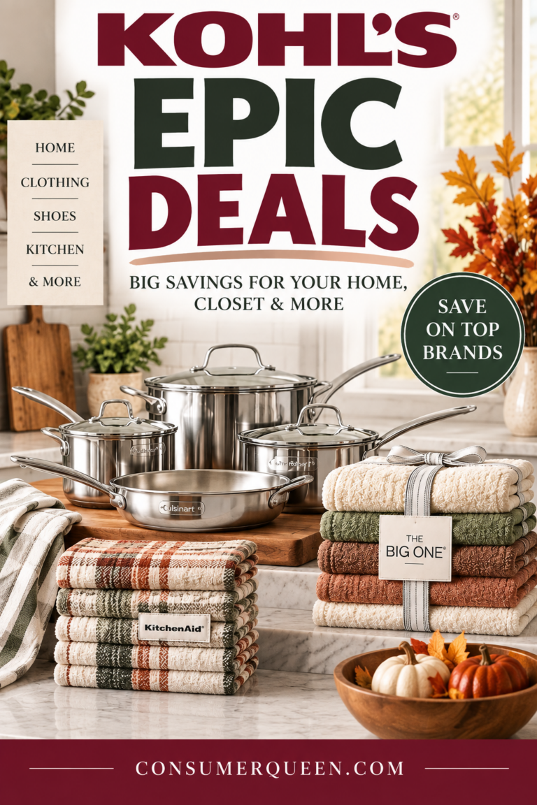 Kohl’s Epic Deals
