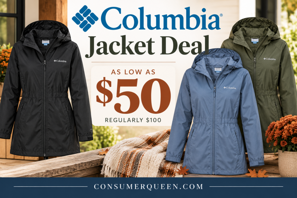 Columbia Jacket Deal flyer