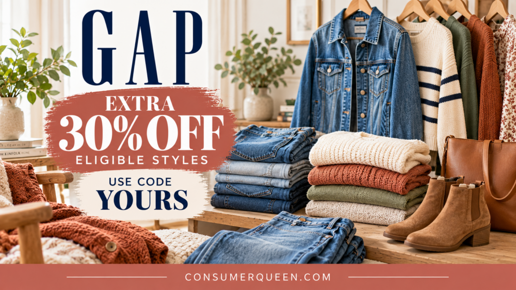 Gap Clothing Sale flyer