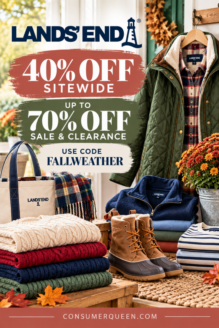 Lands’ End Fall Deals