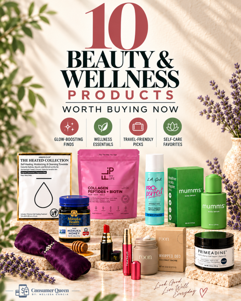 10 Beauty & Wellness Products Worth Buying Now