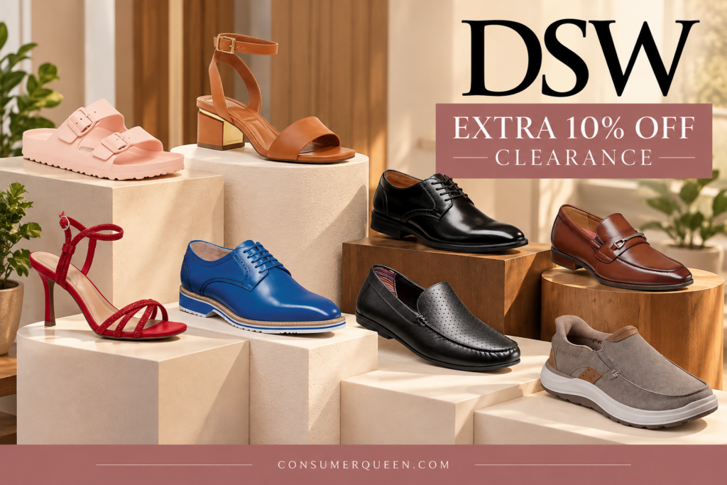 DSW Clearance Deals flyer