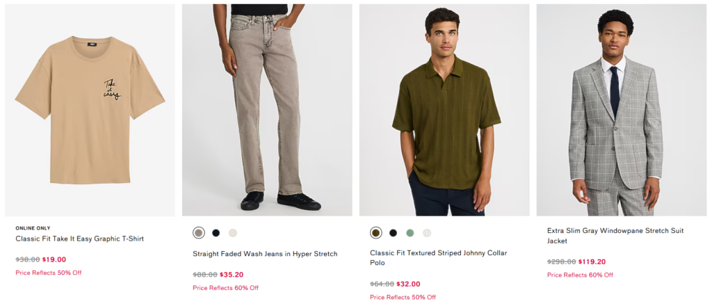 Express Clearance Sale men