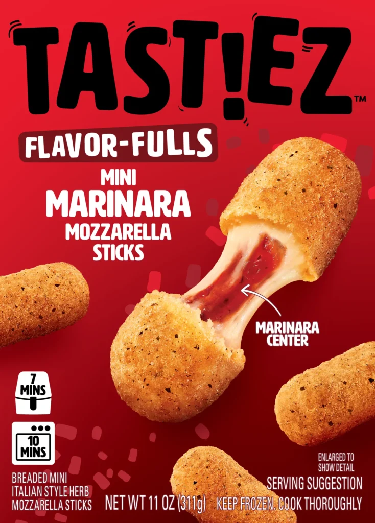 TAST!EZ Flavor-Fulls Mini Marinara Mozzarella Sticks