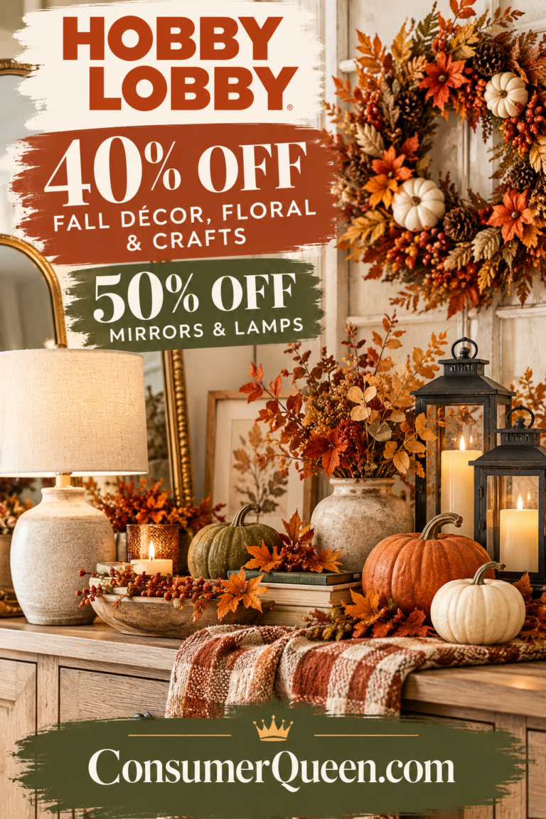 Hobby Lobby Fall Deals