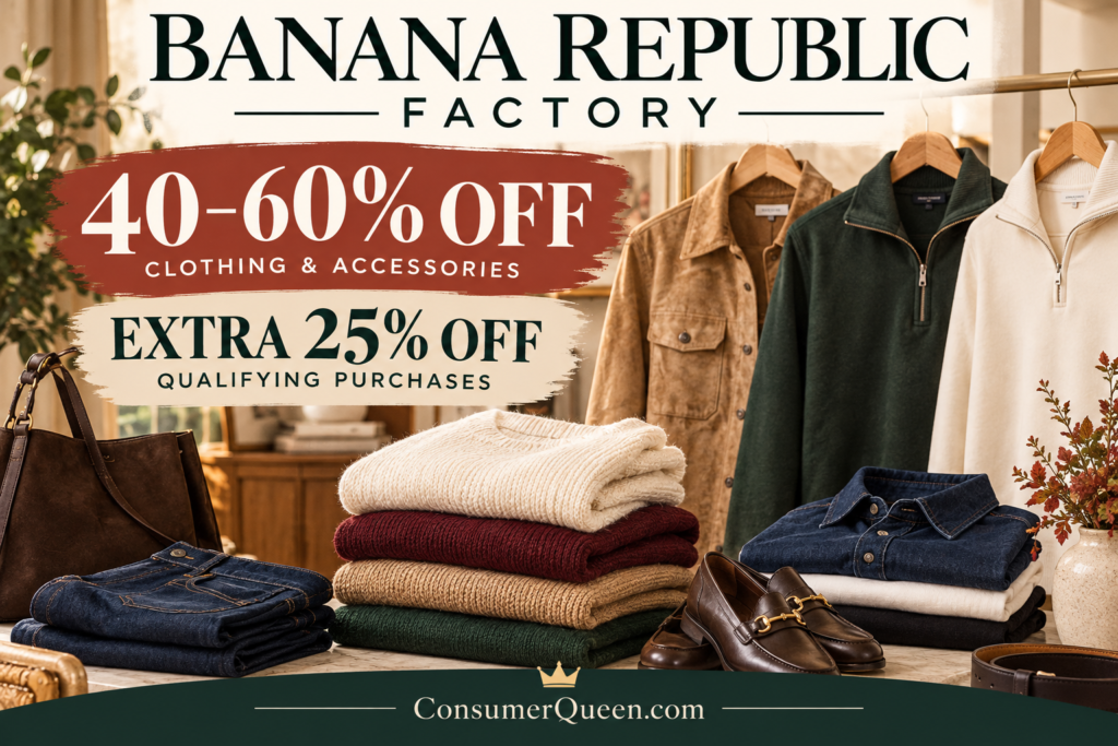 Banana Republic Factory Sale flyer
