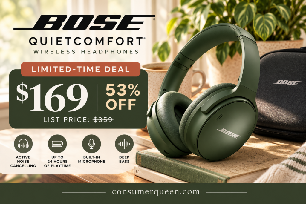 Bose Headphone Deal flyer