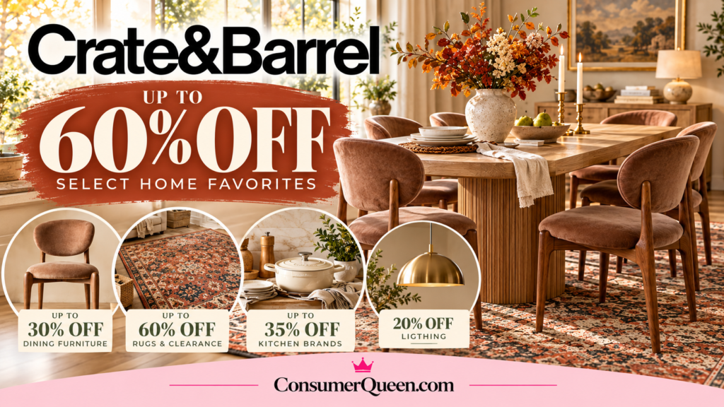 Crate Barrel Sale flyer