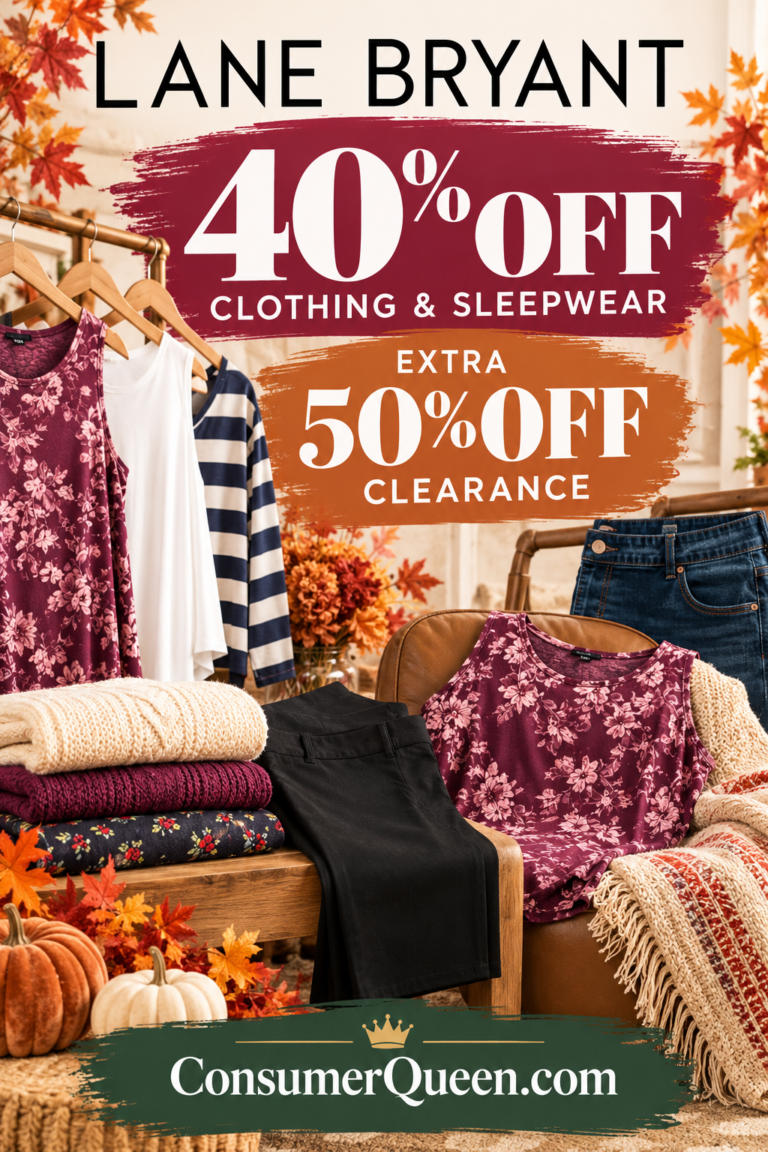 Lane Bryant Fall Savings
