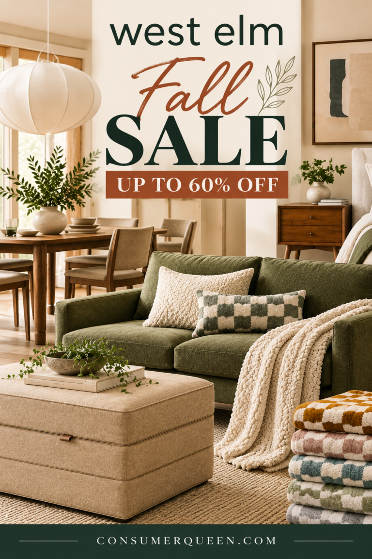 West Elm Fall Sale