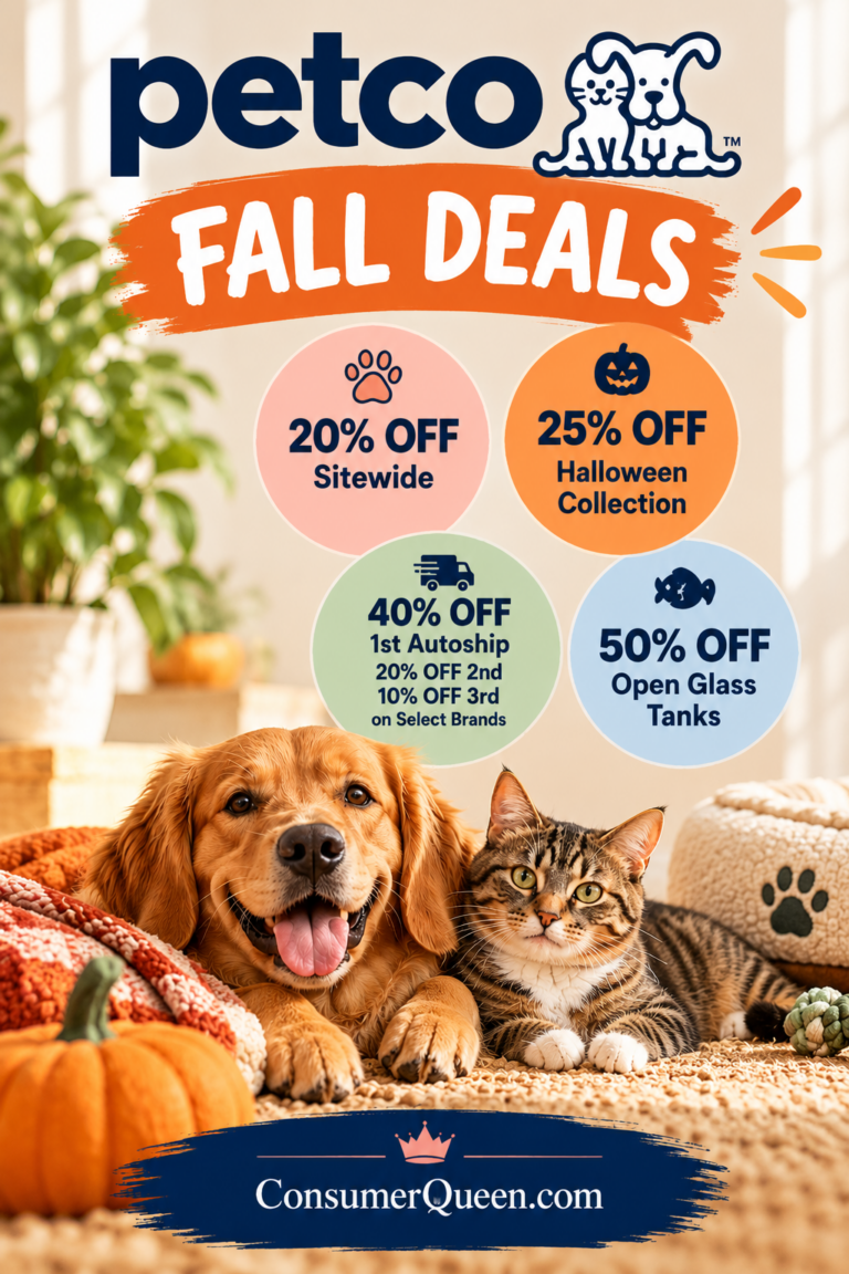 Petco Fall Deals