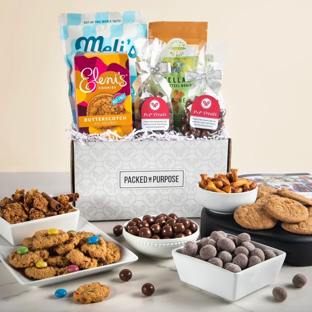 Gratitude Galore Gift Basket from Packed with Purpose