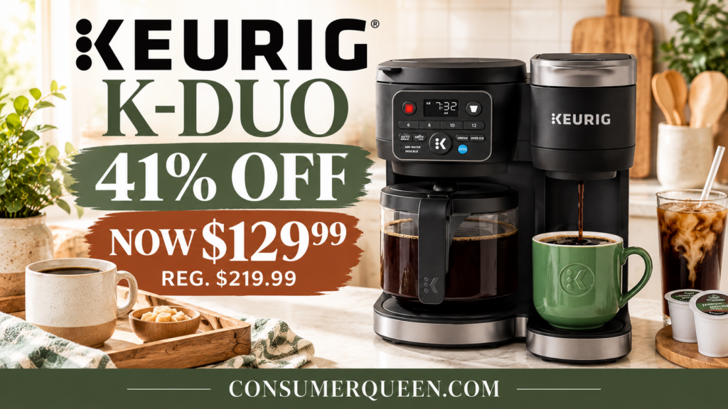 Keurig K-Duo Deal flyer