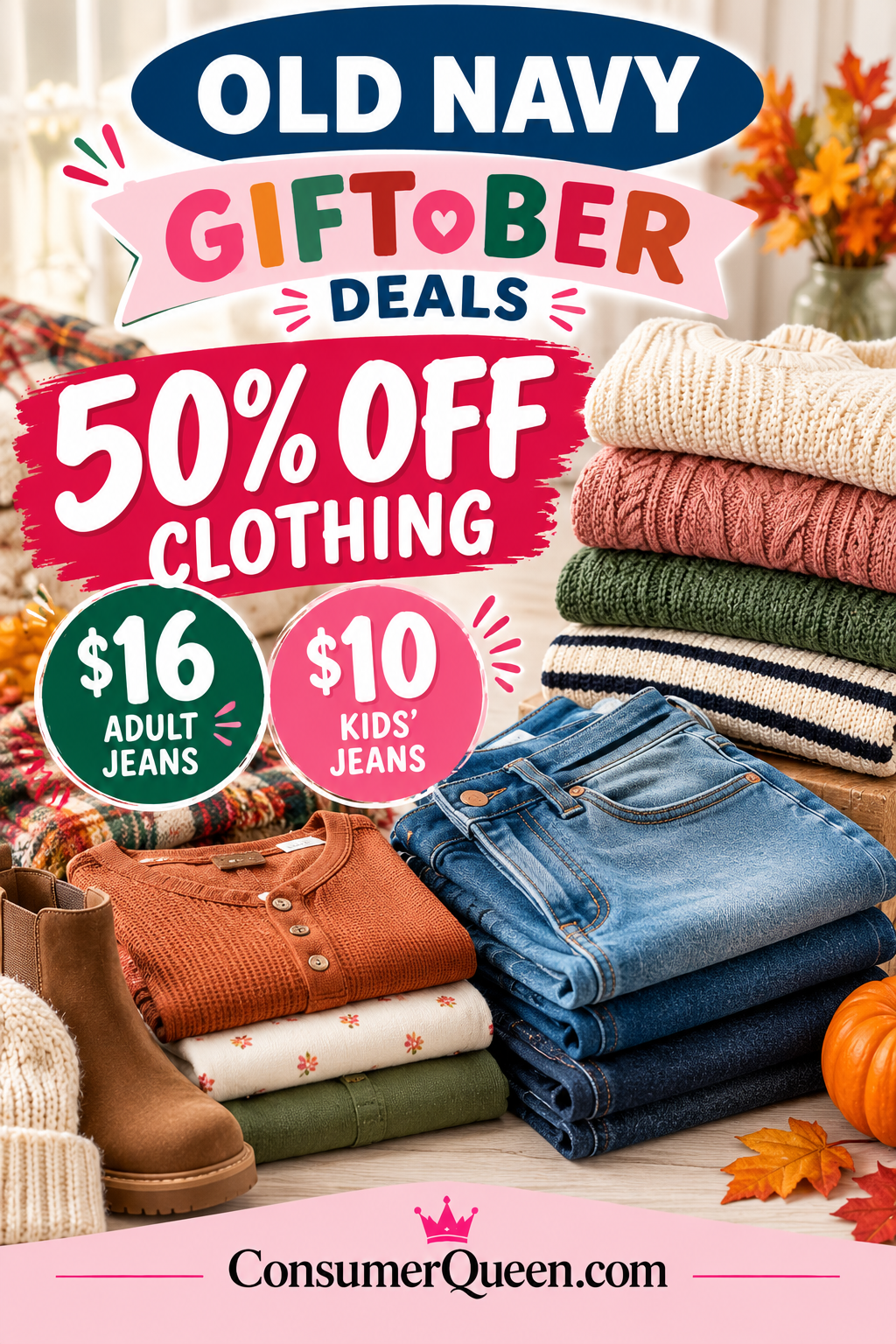 Old Navy Giftober Deals