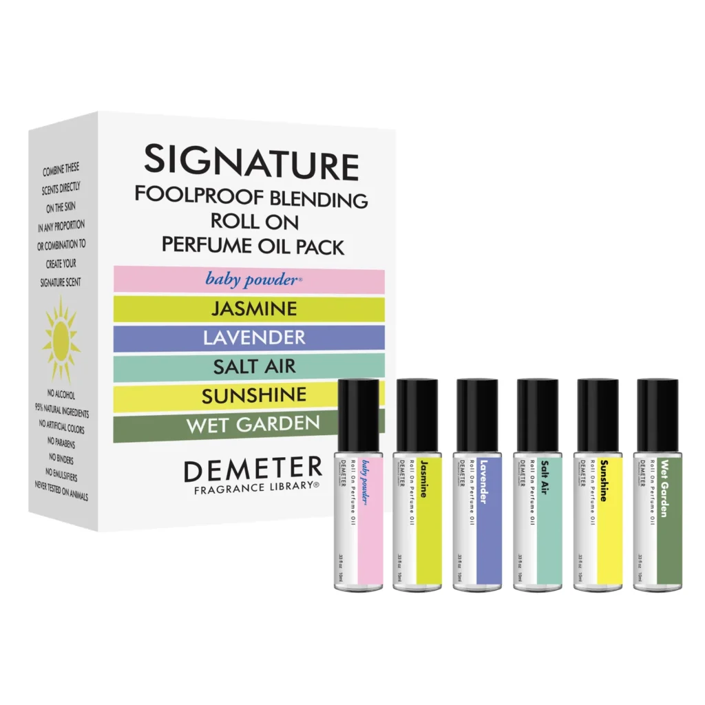 Demeter Fragrance – Signature Perfume Oil Roll-On Set: Foolproof Blending