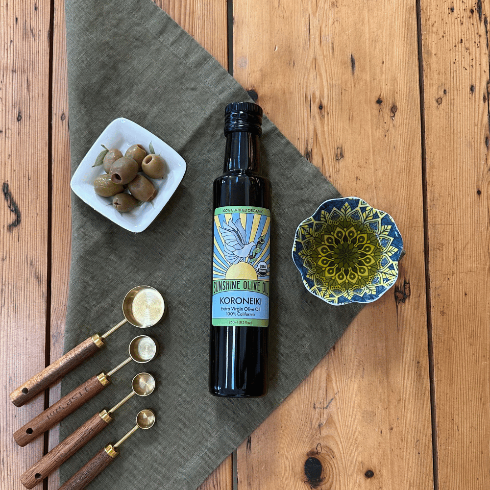Sunshine Koroneiki extra virgin olive oil