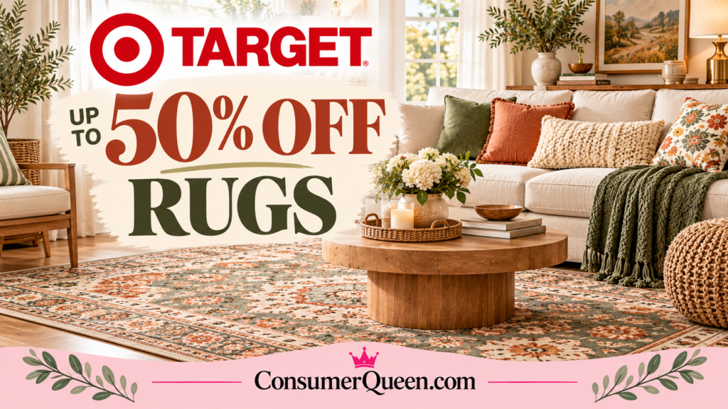Target Area Rug Deals flyer