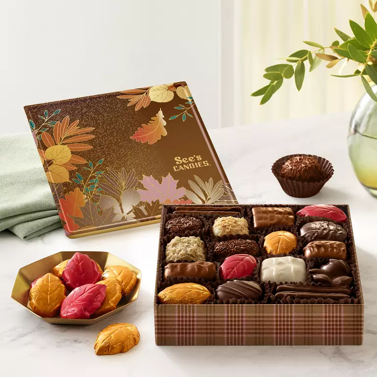 See’s-Autumn Treasures Tin