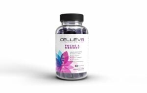 Bottle of Cellev8 Focus and Memory Gummies
