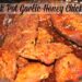 Crock Pot Garlic Honey Chicken