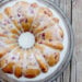 Fresh Strawberry Lemon Bundt Cake plain