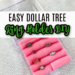 easy dollar tree ring holder