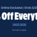 Old Navy 50% off
