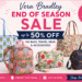 Vera Bradley End of Searson Sale
