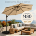 Patio Umbrella Deal