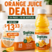 Tropicana Orange Juice Deal