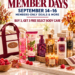 BBW Member Appreciation Days